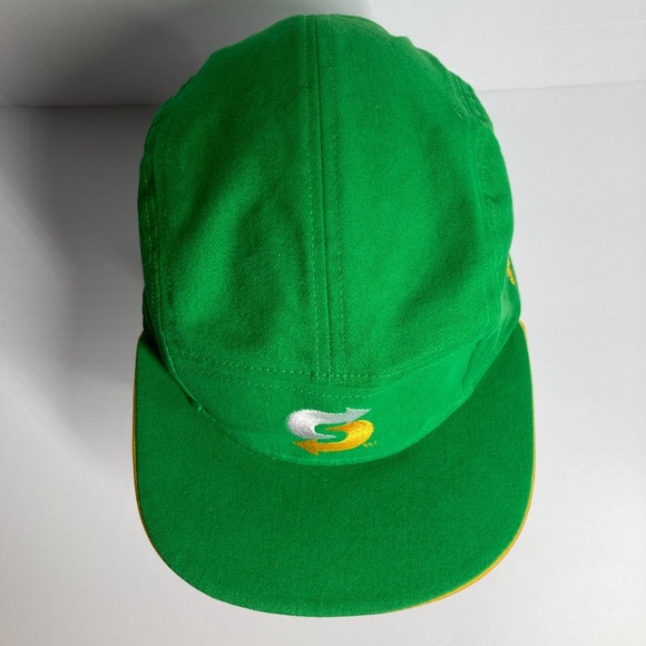 Subway Restaurant Cap Hat Green Yellow Logo‎ SnapBack Employee Sandwich Worker - Picture 3 of 16